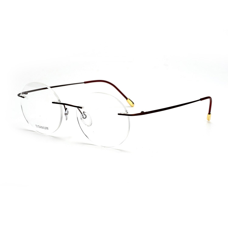 Timeless pure cheap titanium eyeglass frames company for men-2