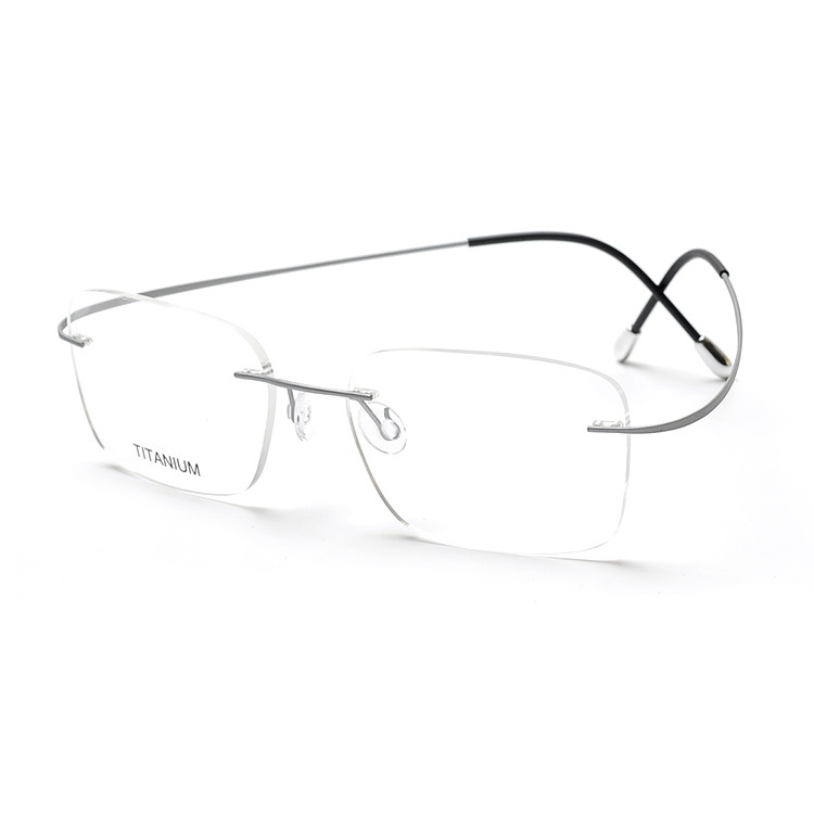 Titanium Prescription Eyeglasses 16016 with Custom Logo