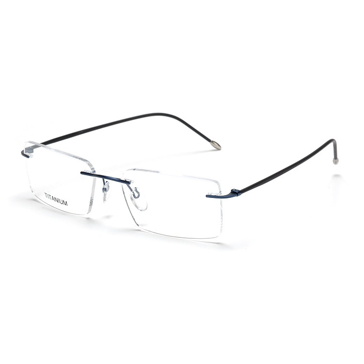 Custom Best Titanium Eyeglasses Frames 16018 Fashion Memory
