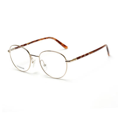 Lightweight Titanium Eyeglass Frames16031 Can Customerized Color