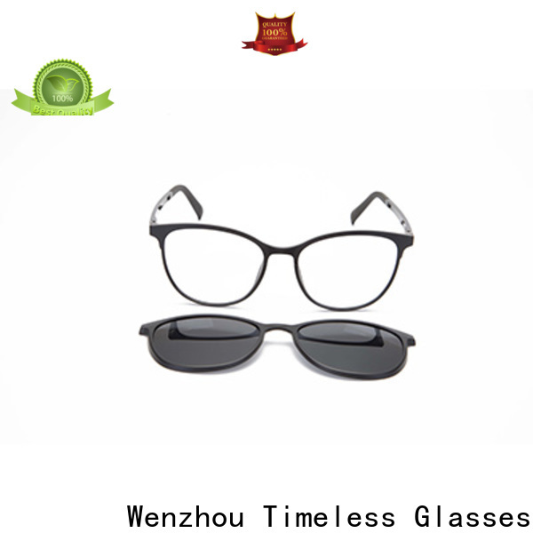 Timeless High-quality clip on shades for prescription glasses supply for women