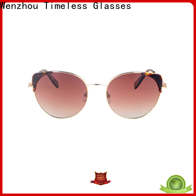 Timeless style transparent sunglasses for men company for man