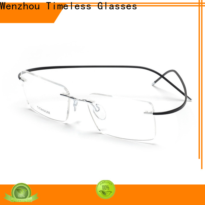 Timeless eye titanium designer glasses company for men