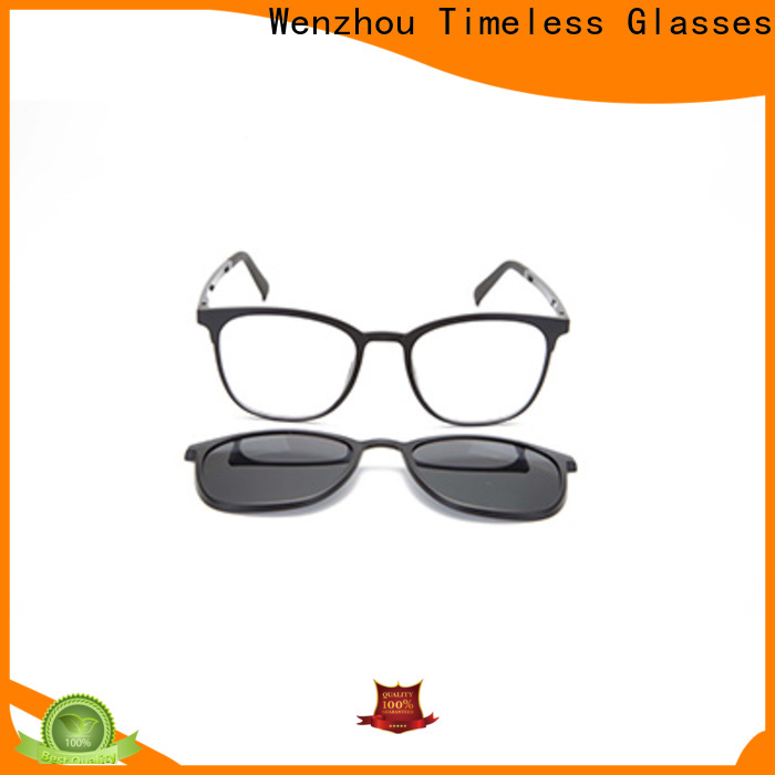Wholesale round clip on glasses clipon company for women