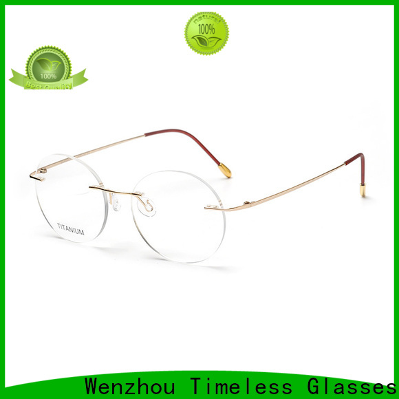 Timeless pure cheap titanium eyeglass frames company for men