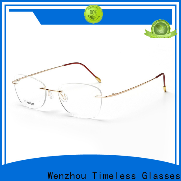 Custom pure titanium glasses frames selling company for men