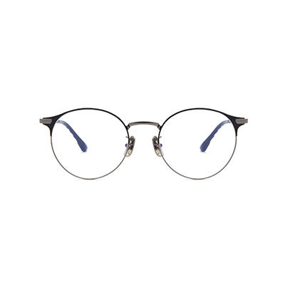 Women-Men Lightweight Metal Half Rim Eyeglass Frames in Stock