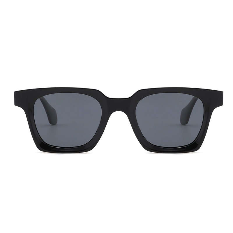 Latest Design High Quality Custom Logo Women Trendy UV400 Bevel Acetate Polarized Sunglasses 501A8008