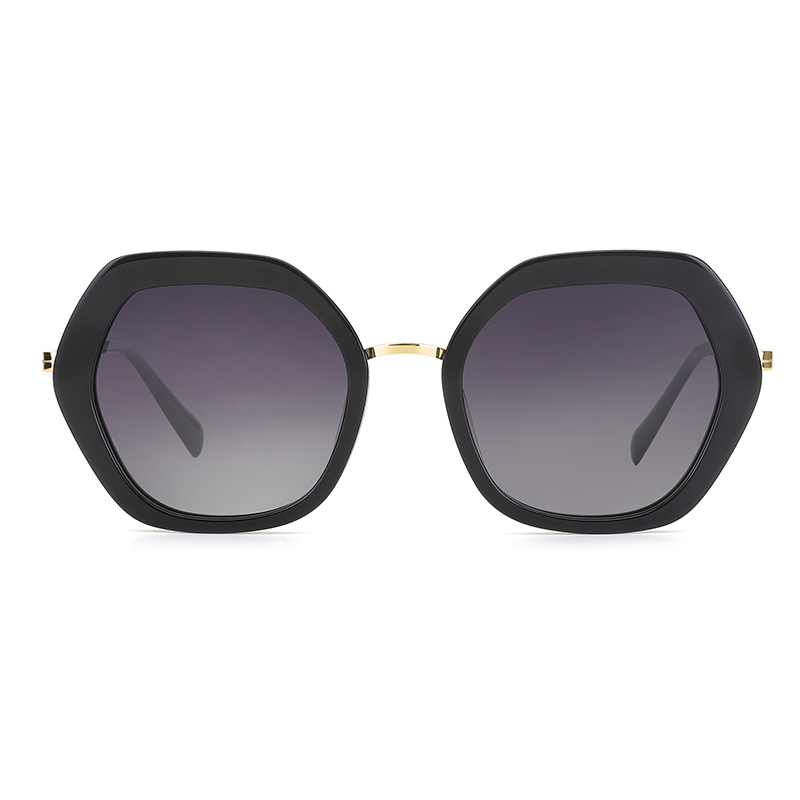 Polarized Fashion Sustainable Acetate Sunglasses OEM Timeless Manufacturer ST07-1102S