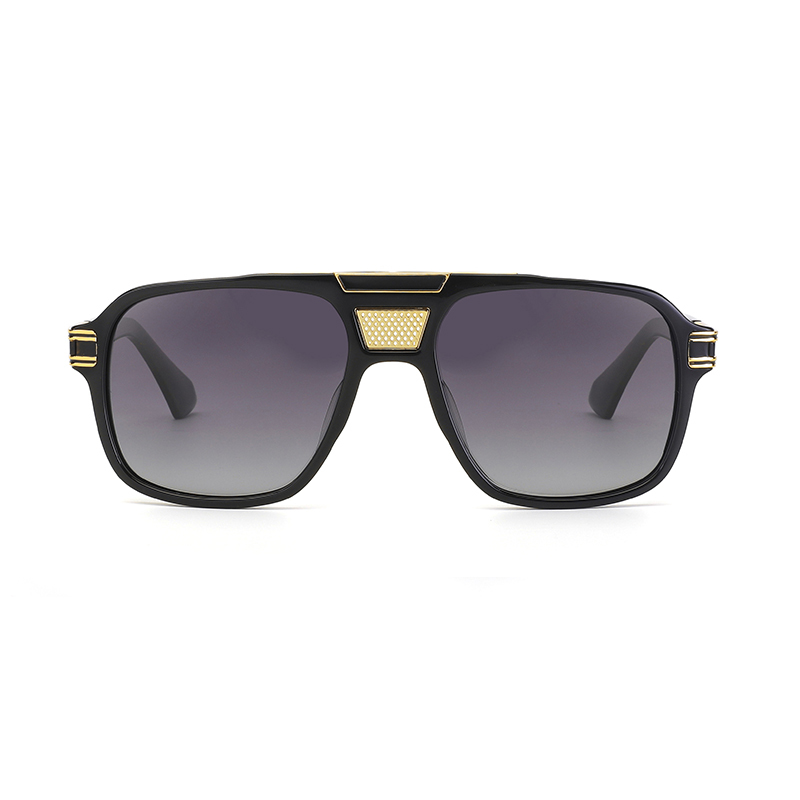 New Fashion Design Trendy Style Polarized Acetate Sunglasses-071A4792