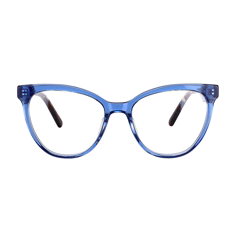 Custom Acetate Optical Women Eyewear Cat Shape Glasses-071A4294