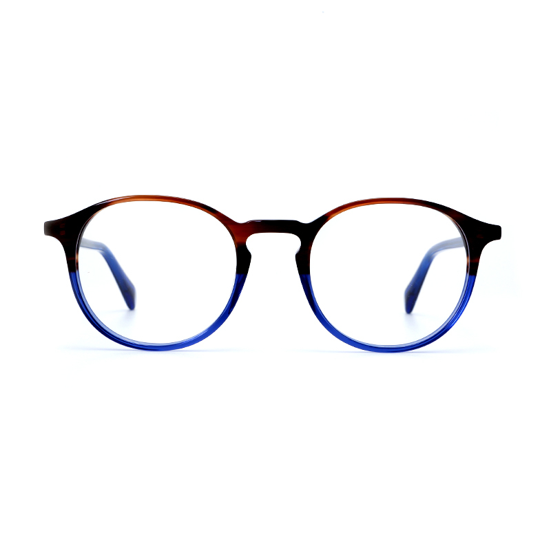 Trendy Style Round Shape Latest Design Acetate Optical Glasses-5O1A4921