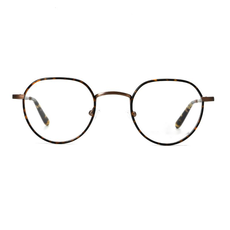 New Design Metal&Acetate Optical Eyeglasses OEM Timeless Manufacturer 5O1A8831