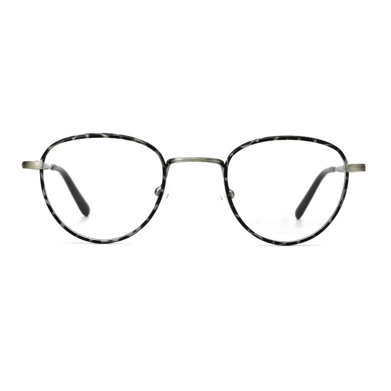 New Fashion High-Quality Acetate+Metal Optical Eyeglasses OEM Timeless Fashion 5O1A8843